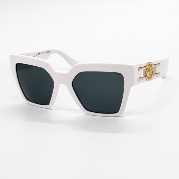 NEW VERSACE VE4458 314/87 WOMEN MOD 4458 314/87 WHITE VE4458 31487 SUNGLASSES - Picture 1 of 11